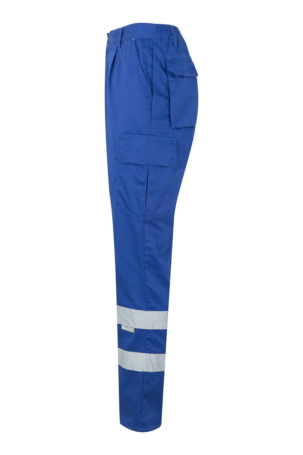 Pantaloni reflectorizanti tercot 200g albastru royal V159