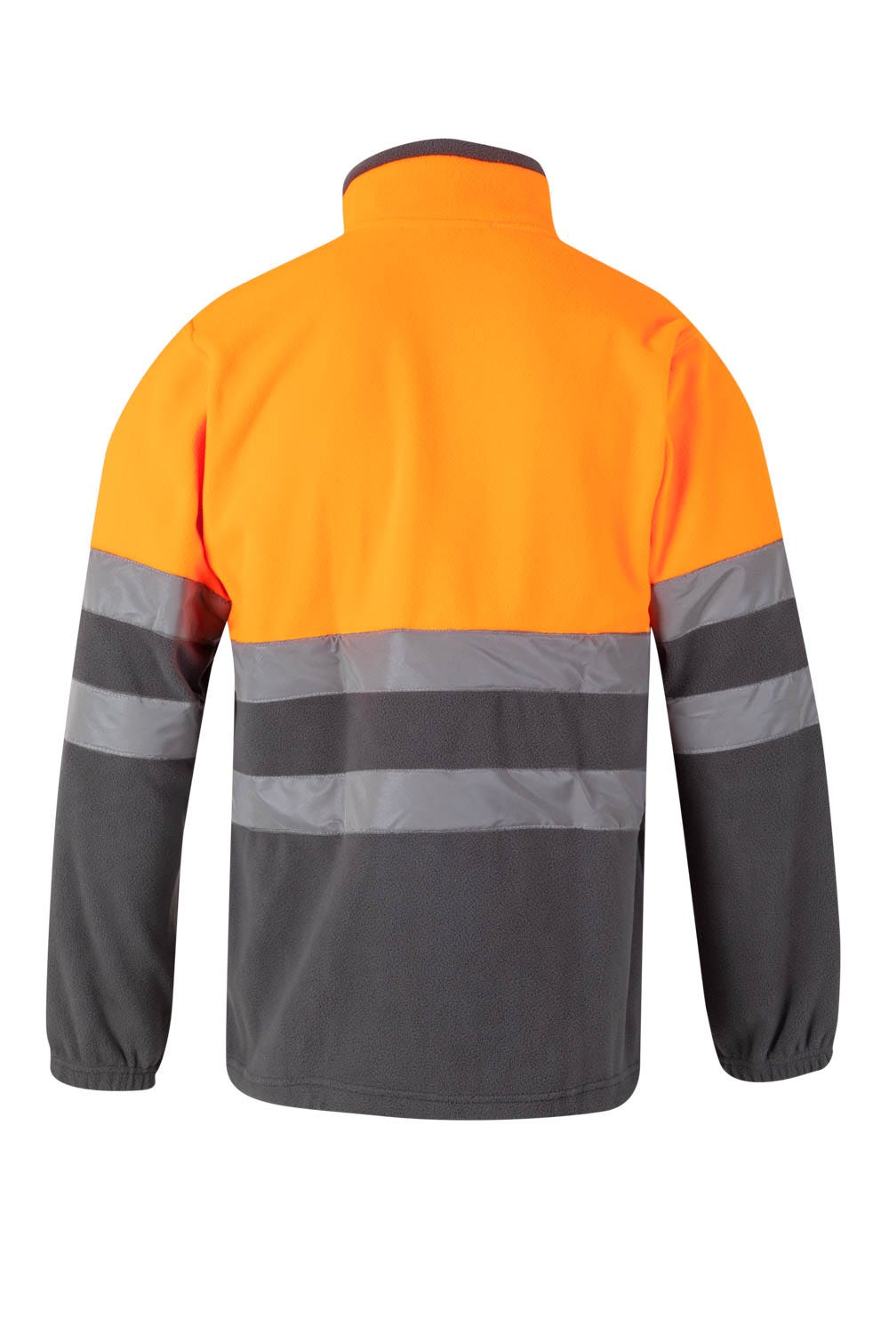 Jacheta reflectorizanta fleece 280g Gri/Portocaliu fluo V183