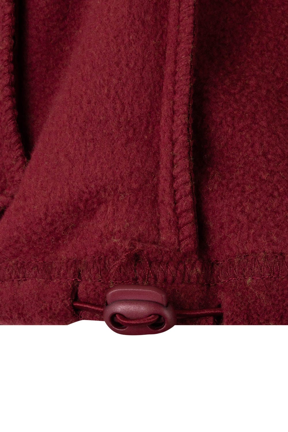 Jacheta reflectorizanta fleece 280g Grena maroon/Galben fluo V183