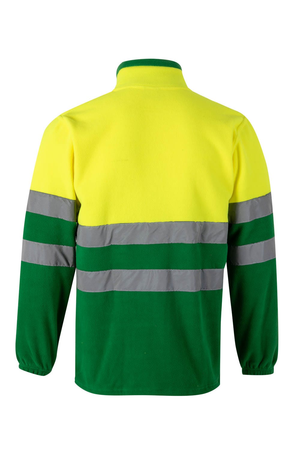 Jacheta reflectorizanta fleece 280g Verde iarba/Galben V183