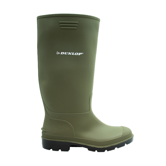 Cizme PVC verde/negru fara bombeu O4 Pricemastor Dunlop