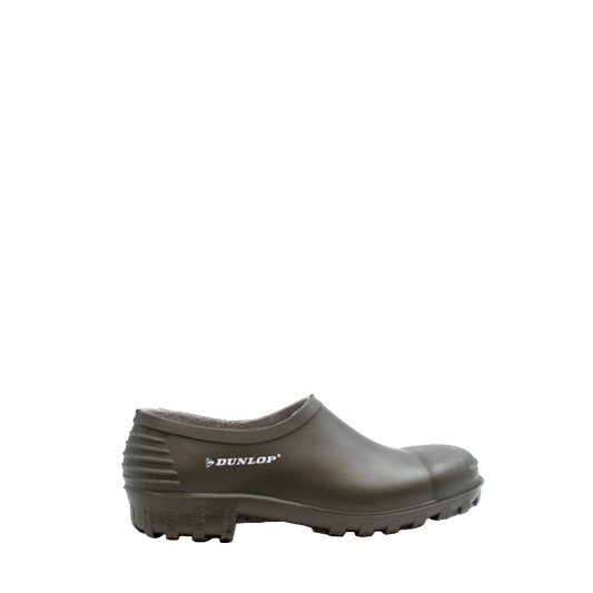 Galosi PVC fara bombeu verde OB Wellie Dunlop