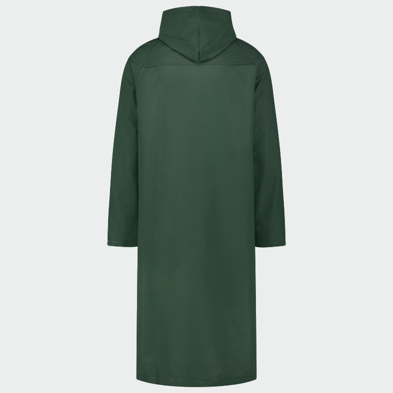Pelerina de ploaie poliester PVC Verde inchis unisex Aion