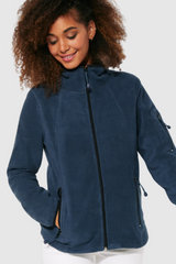 Jacheta fleece Dama Bleumarin Luciane