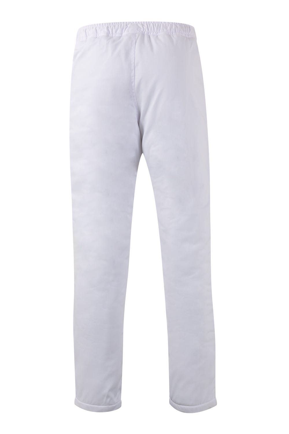 Pantaloni captusiti tercot 190g Alb V253002