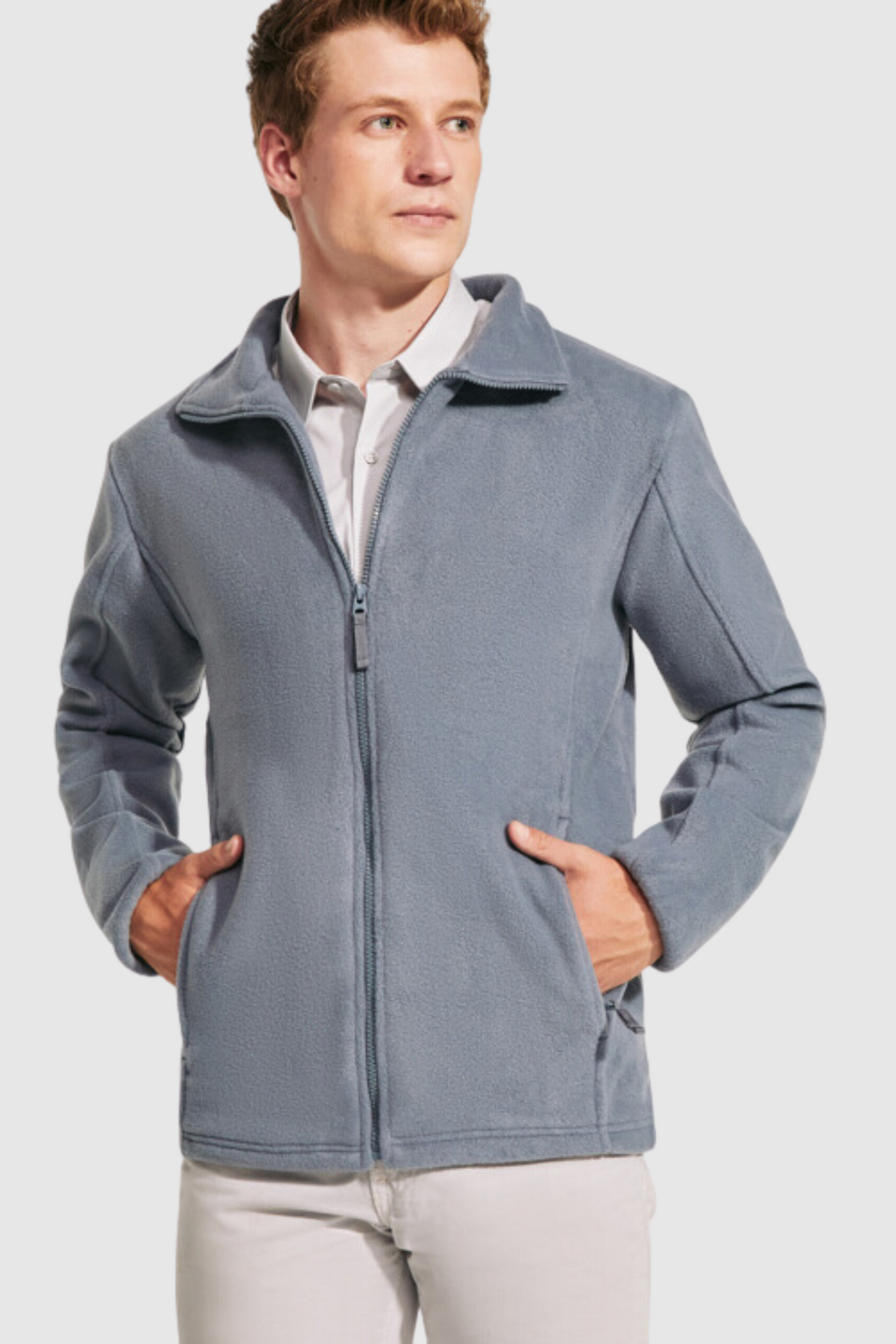 Jacheta din Fleece pentru Barbat Gri ARTIC