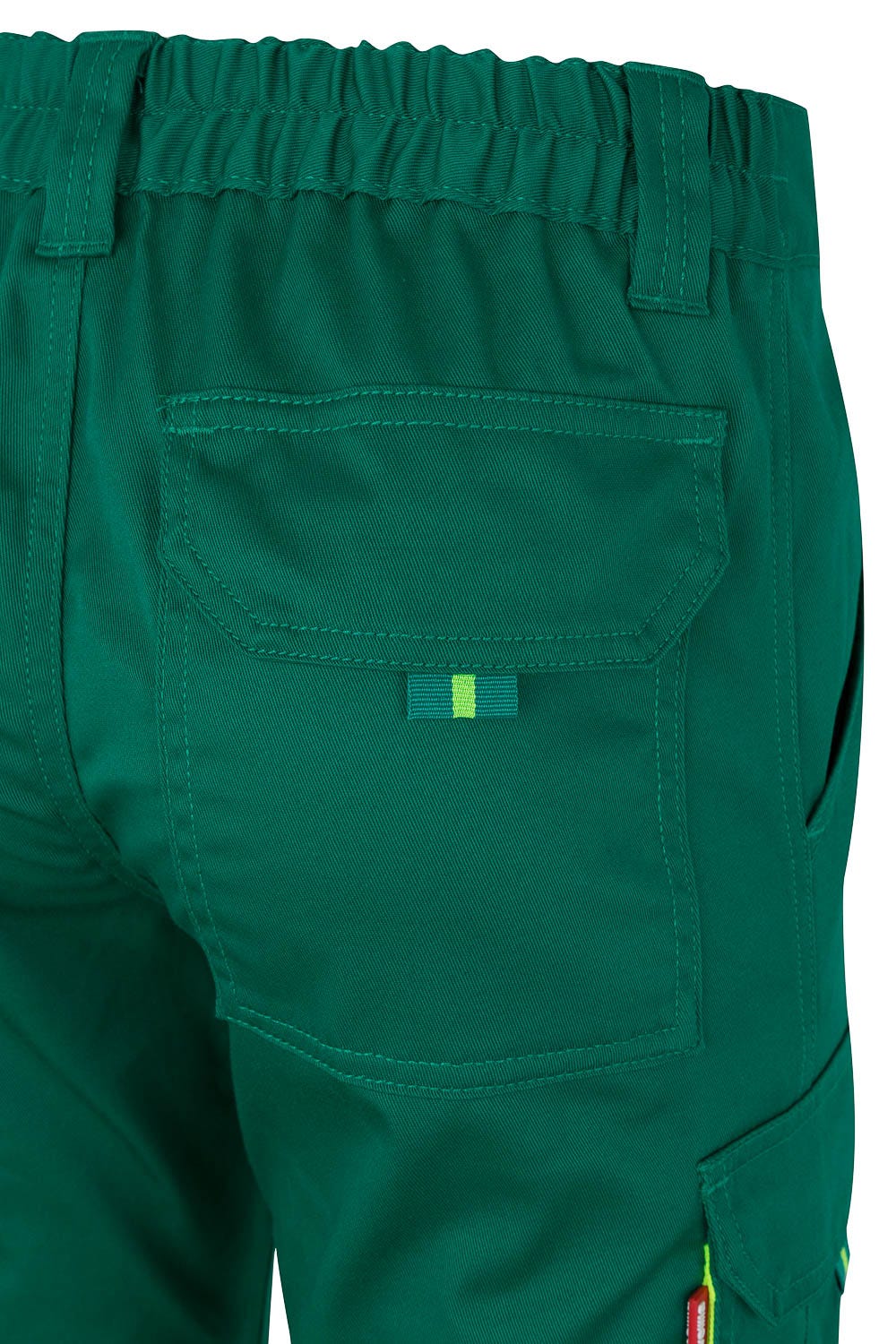 Pantaloni reflectorizanti stretch 240g Verde/Galben V303002S