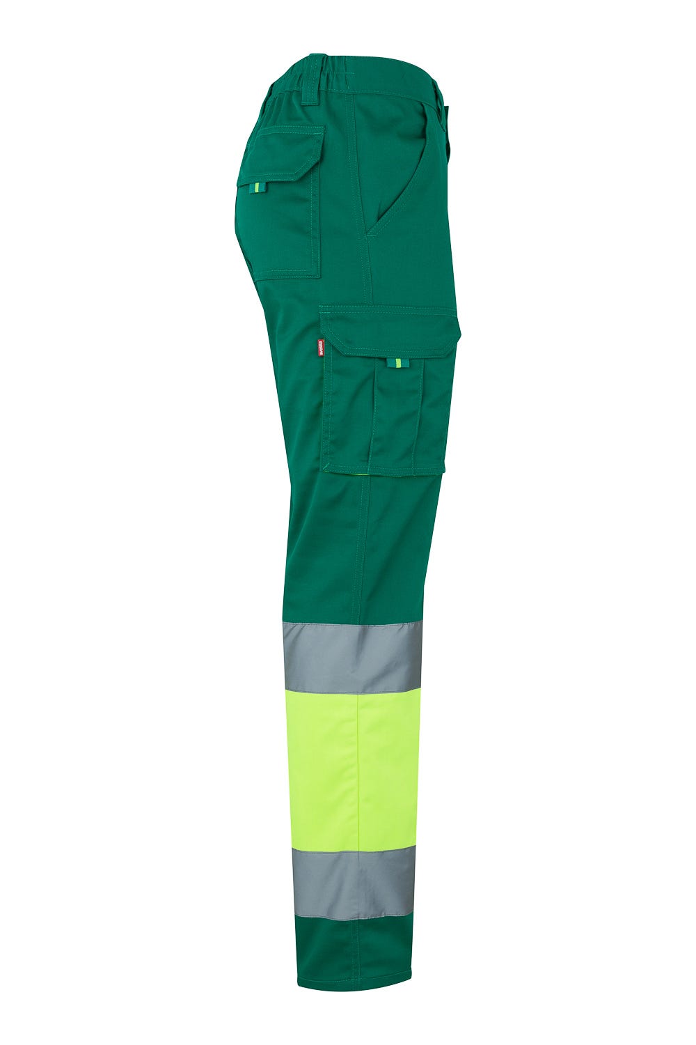 Pantaloni reflectorizanti stretch 240g Verde/Galben V303002S