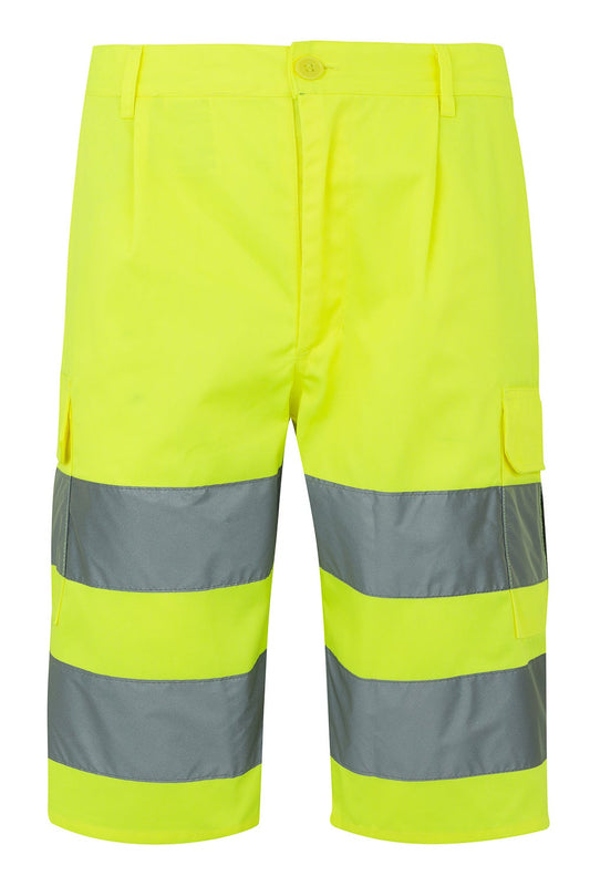 Pantaloni reflectorizanti scruti tercot 240g Galben fluo V303005