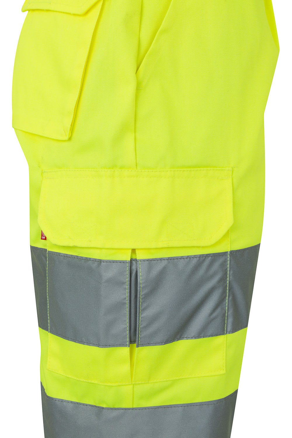 Pantaloni reflectorizanti scruti tercot 240g Galben fluo V303005