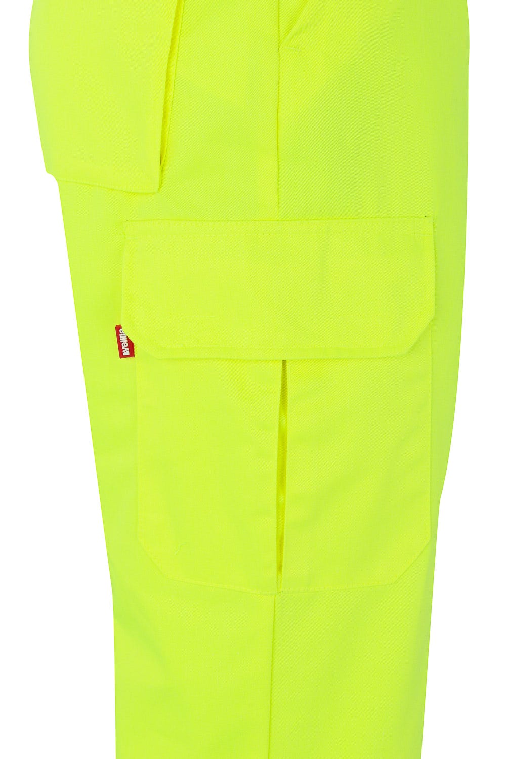 Pantaloni reflectorizanti tercot 240g Galben fluo V303006