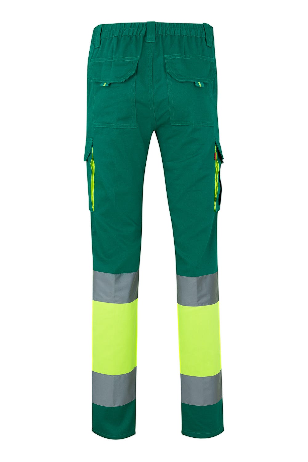 Pantaloni reflectorizanti doc 240g Verde/Galben V303007