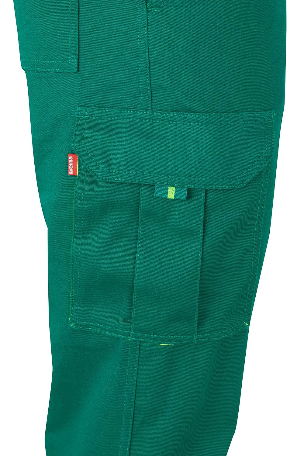 Pantaloni reflectorizanti doc 240g Verde/Galben V303007