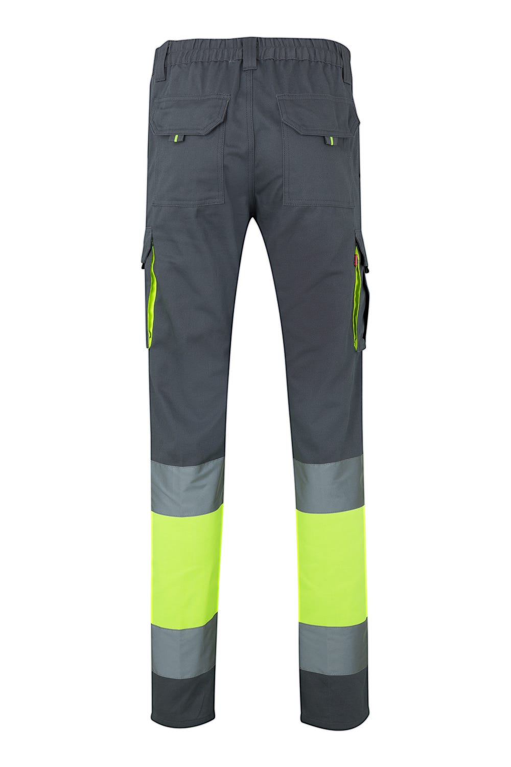 Pantaloni reflectorizanti doc 240g Gri/Galben V303007