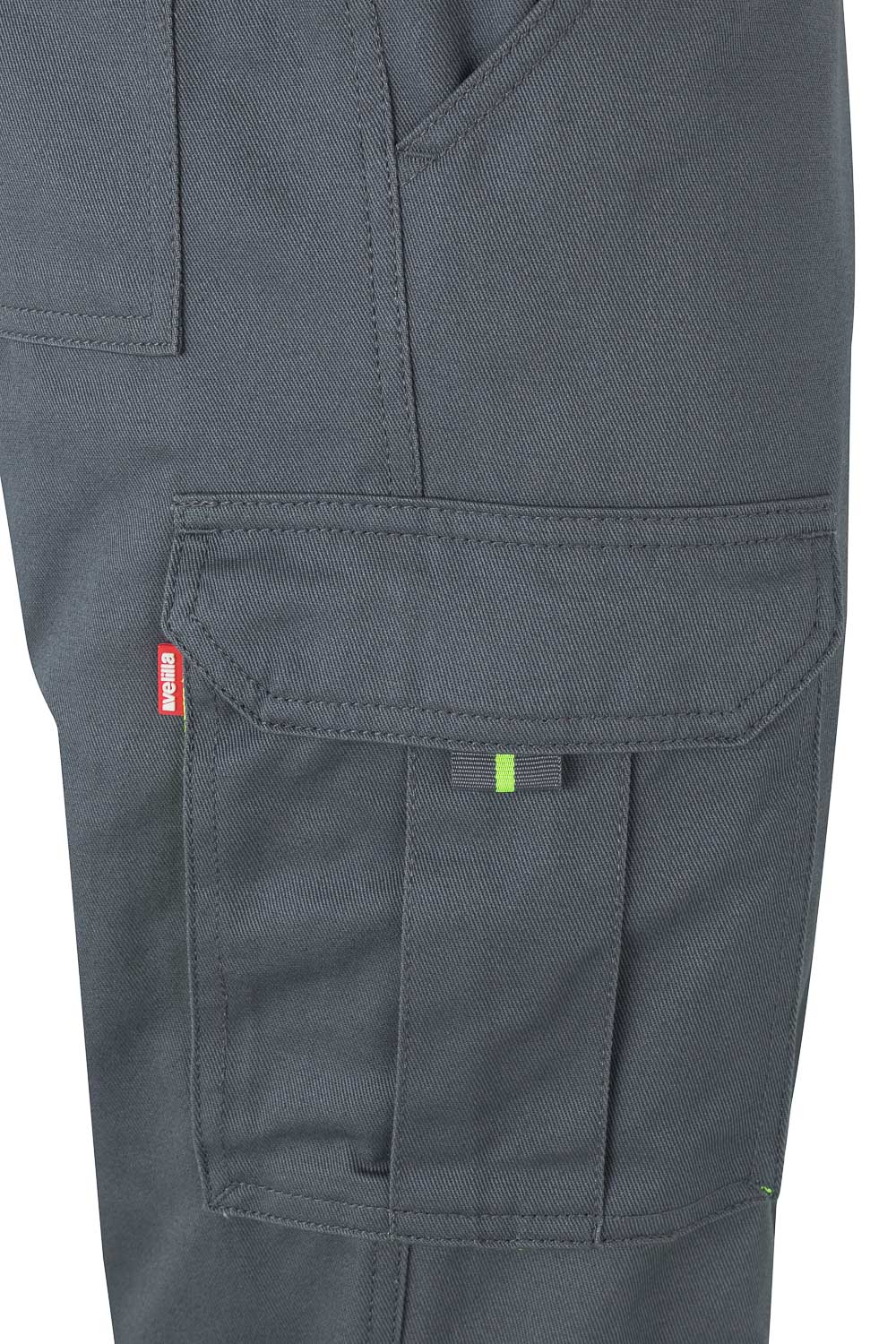 Pantaloni reflectorizanti doc 240g Gri/Galben V303007