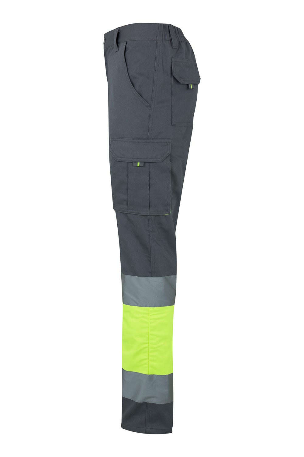 Pantaloni reflectorizanti doc 240g Gri/Galben V303007