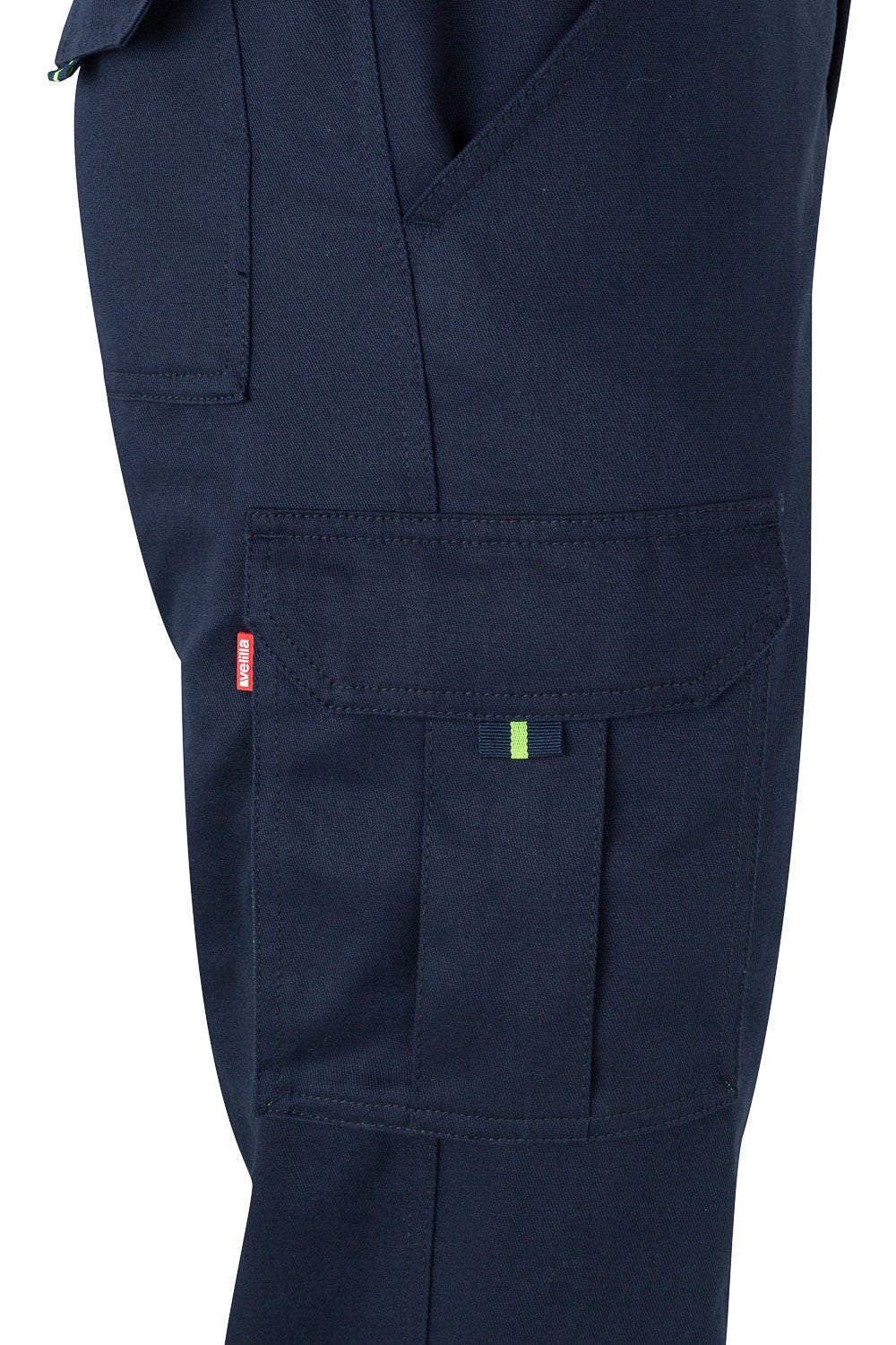 Pantaloni reflectorizanti doc 240g Bleumarin/Galben V303007