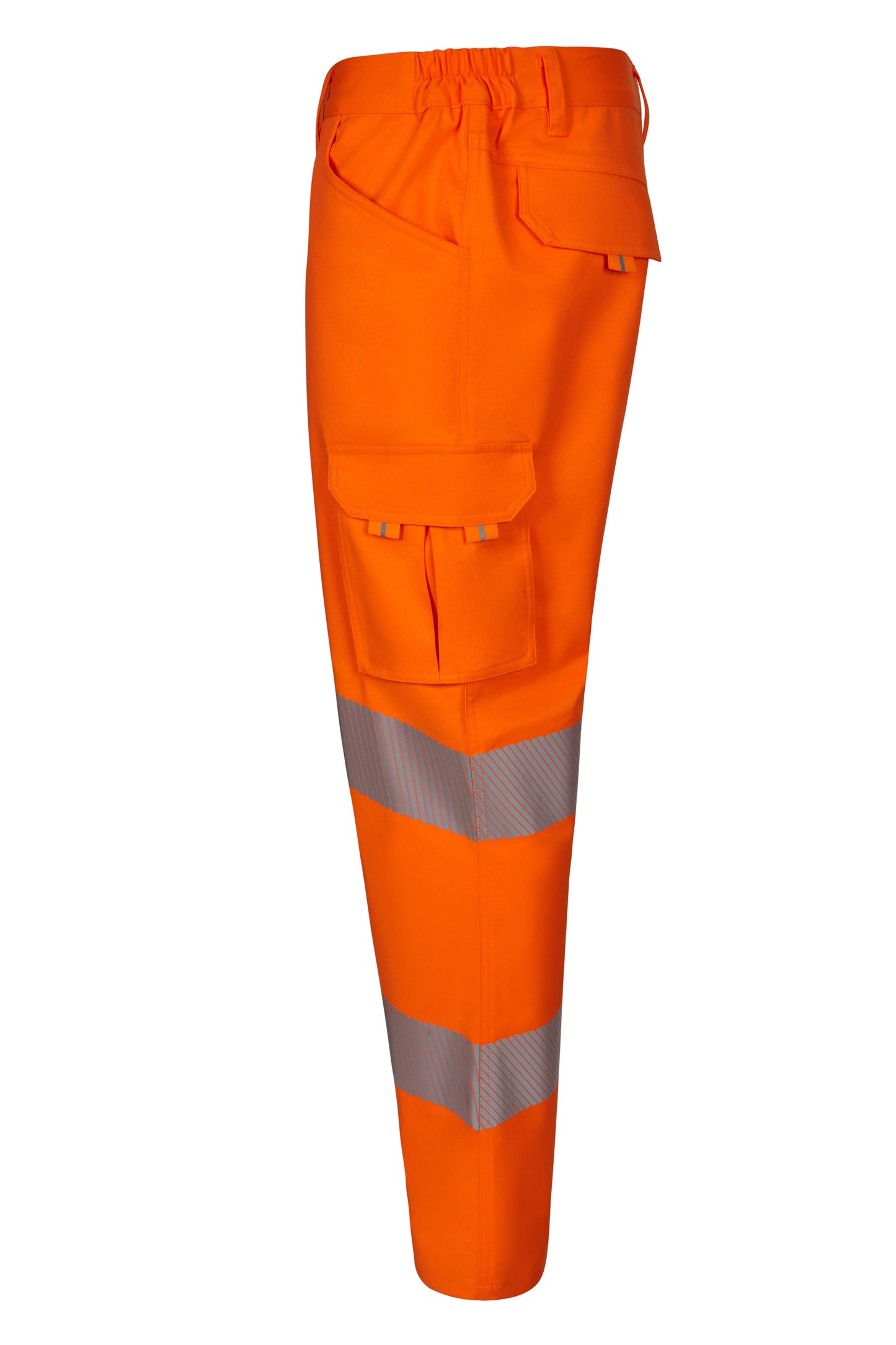 Pantaloni reflectorizanti stretch 250g barbat Portocaliu fluo V303009S