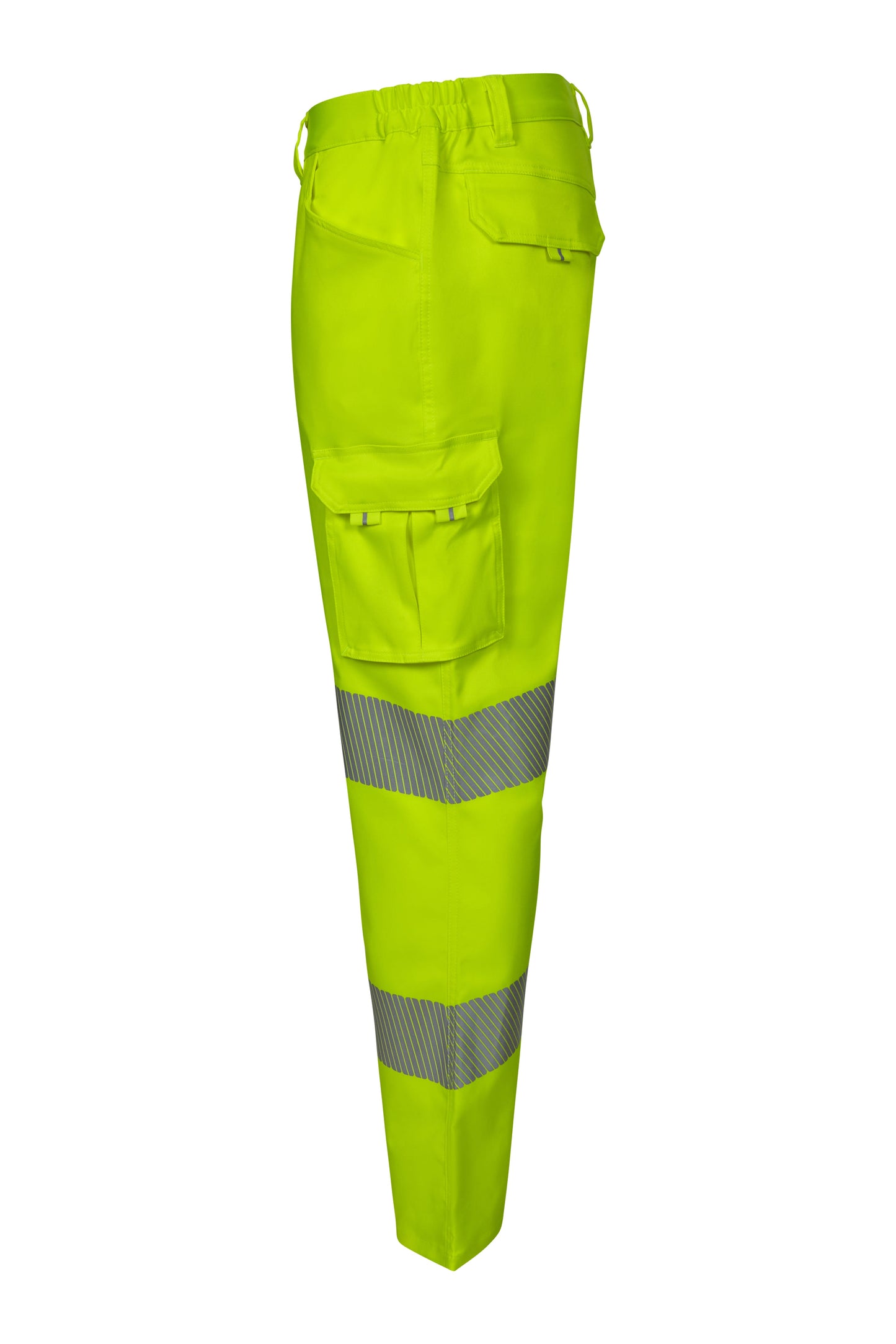 Pantaloni reflectorizanti stretch 250g barbat Galben fluo V303009S