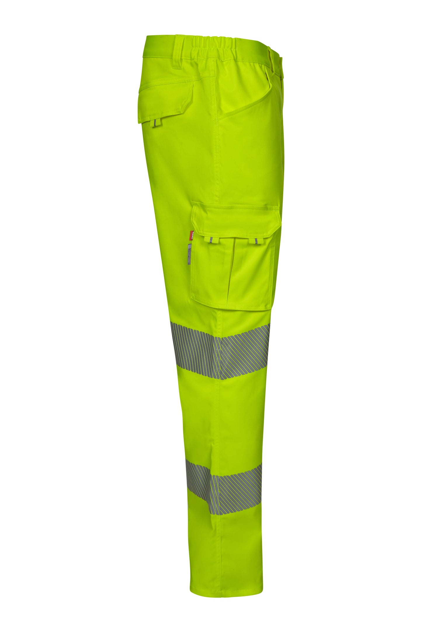 Pantaloni reflectorizanti stretch 250g barbat Galben fluo V303009S