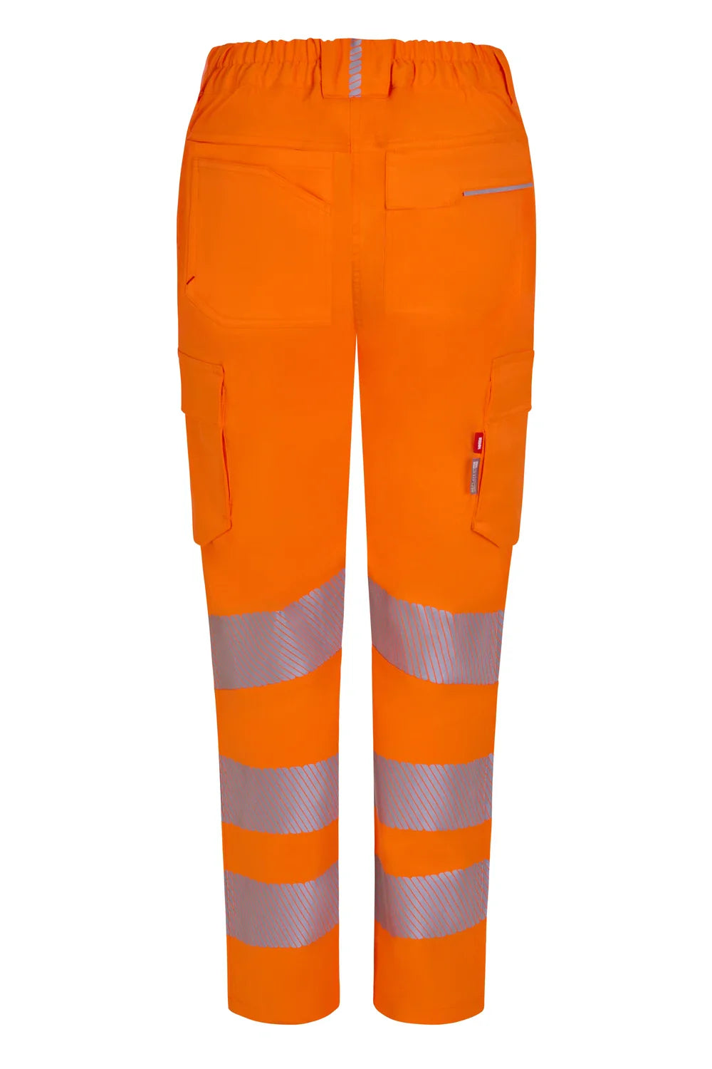 Pantaloni dama reflectorizant poliester/bumbac/elastan 260g portocaliu fluo V303031SW