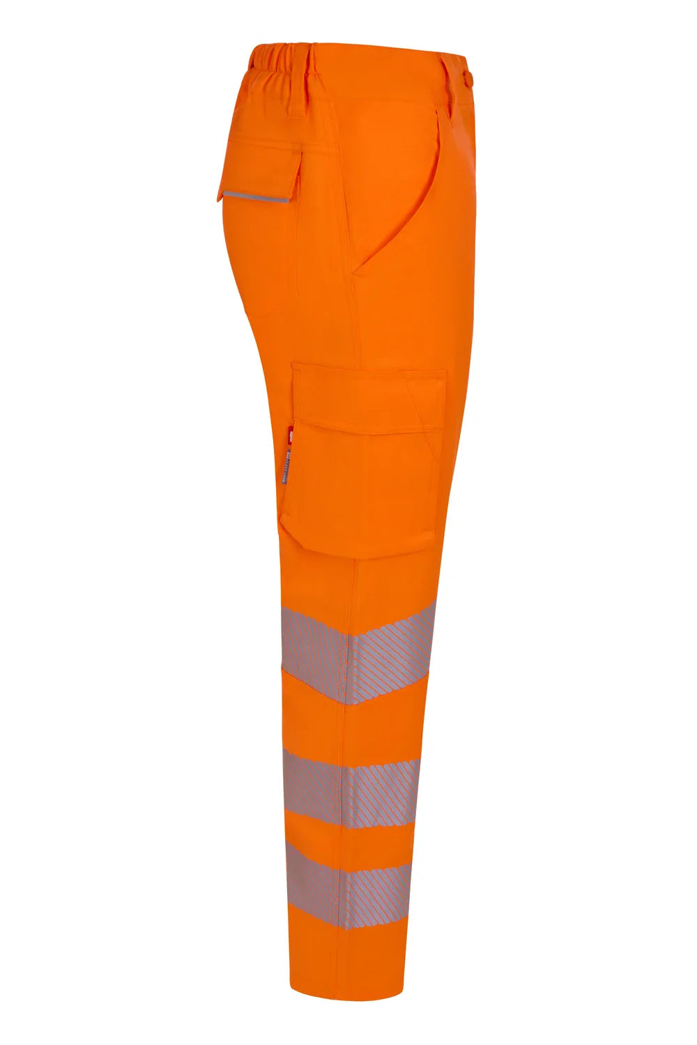 Pantaloni dama reflectorizant poliester/bumbac/elastan 260g portocaliu fluo V303031SW