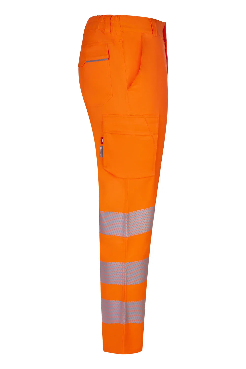 Pantaloni reflectorizant poliester/bumbac/elastan 250g portocaliu fluo V303031S