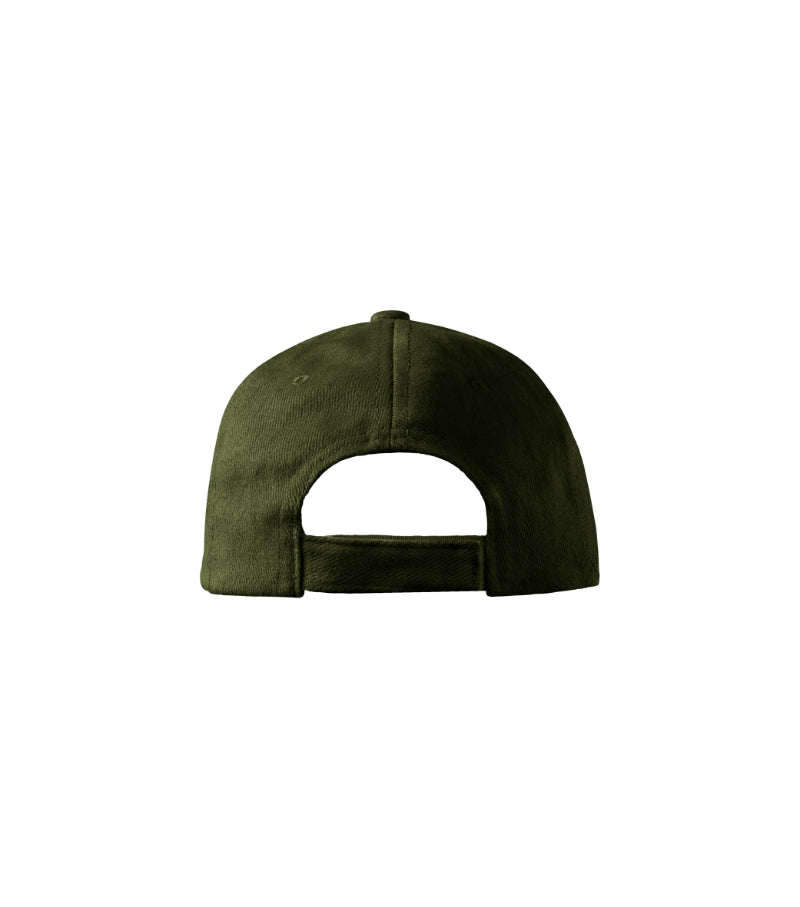 Sapca copii verde army 340gr 100% bumbac