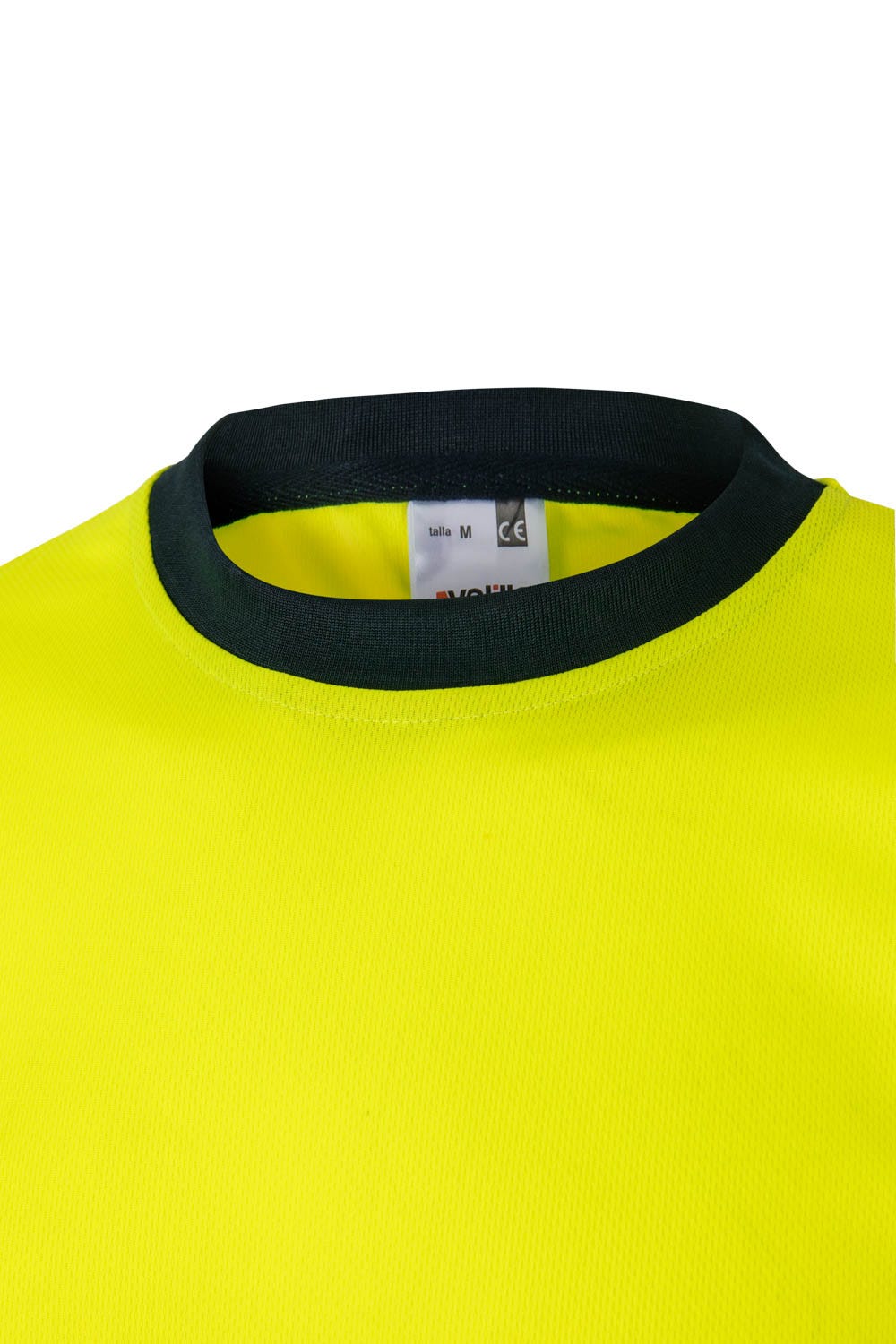 Tricou reflectorizant poliester 140g Bleumarin/Galben V305506