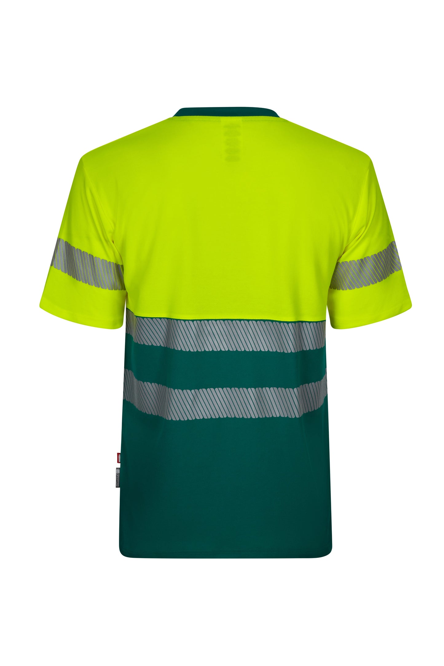 Tricou reflectorizant bumbac 150g barbat Verde/Galben V305509