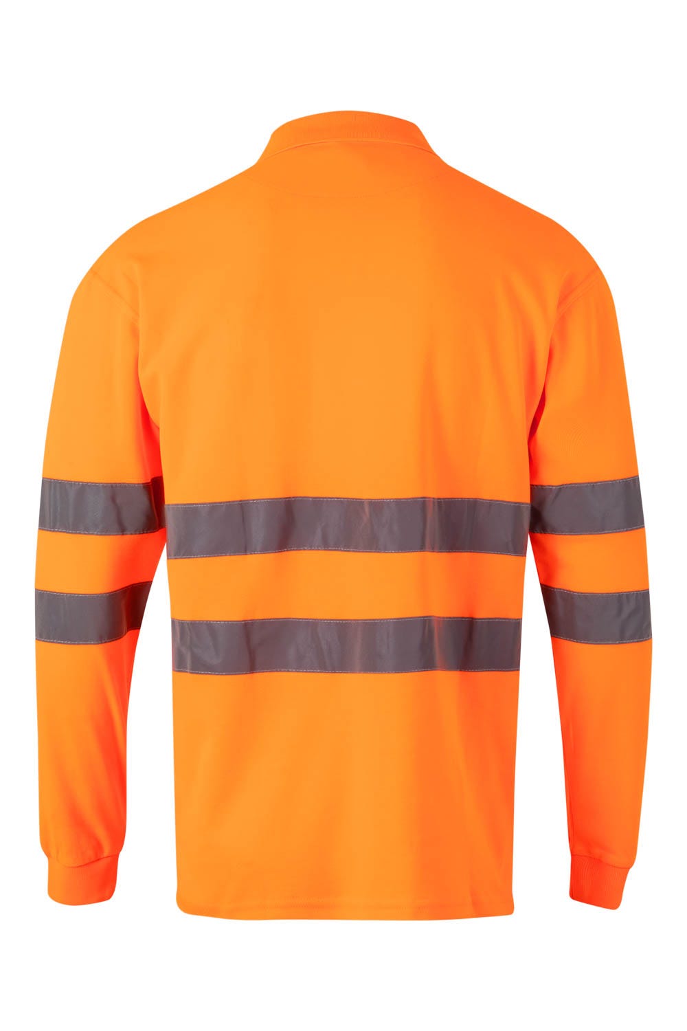 Tricou polo reflectorizant bumbac 150g Portocaliu fluo V305514