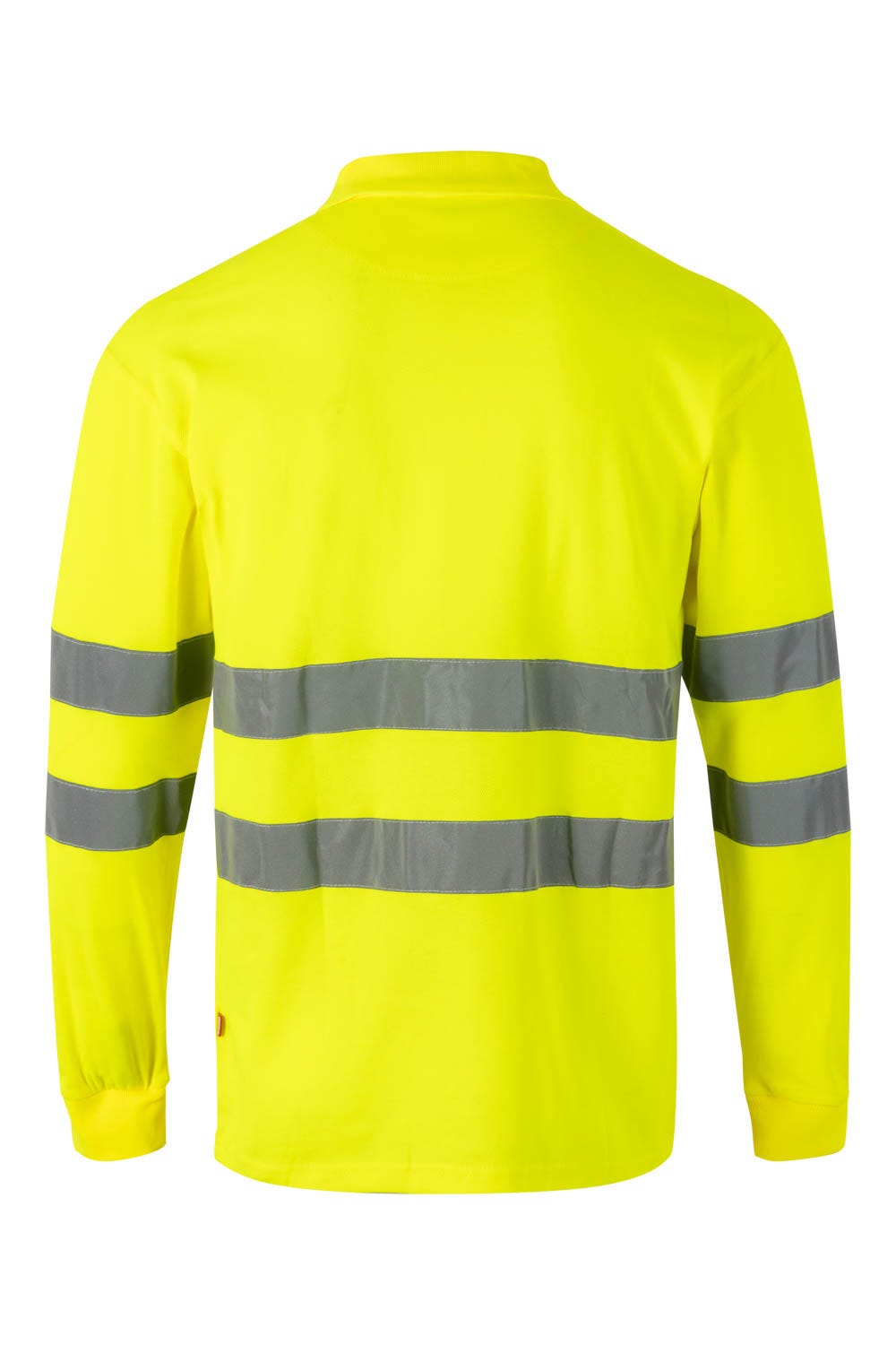 Tricou polo reflectorizant bumbac 150g Galben fluo V305514