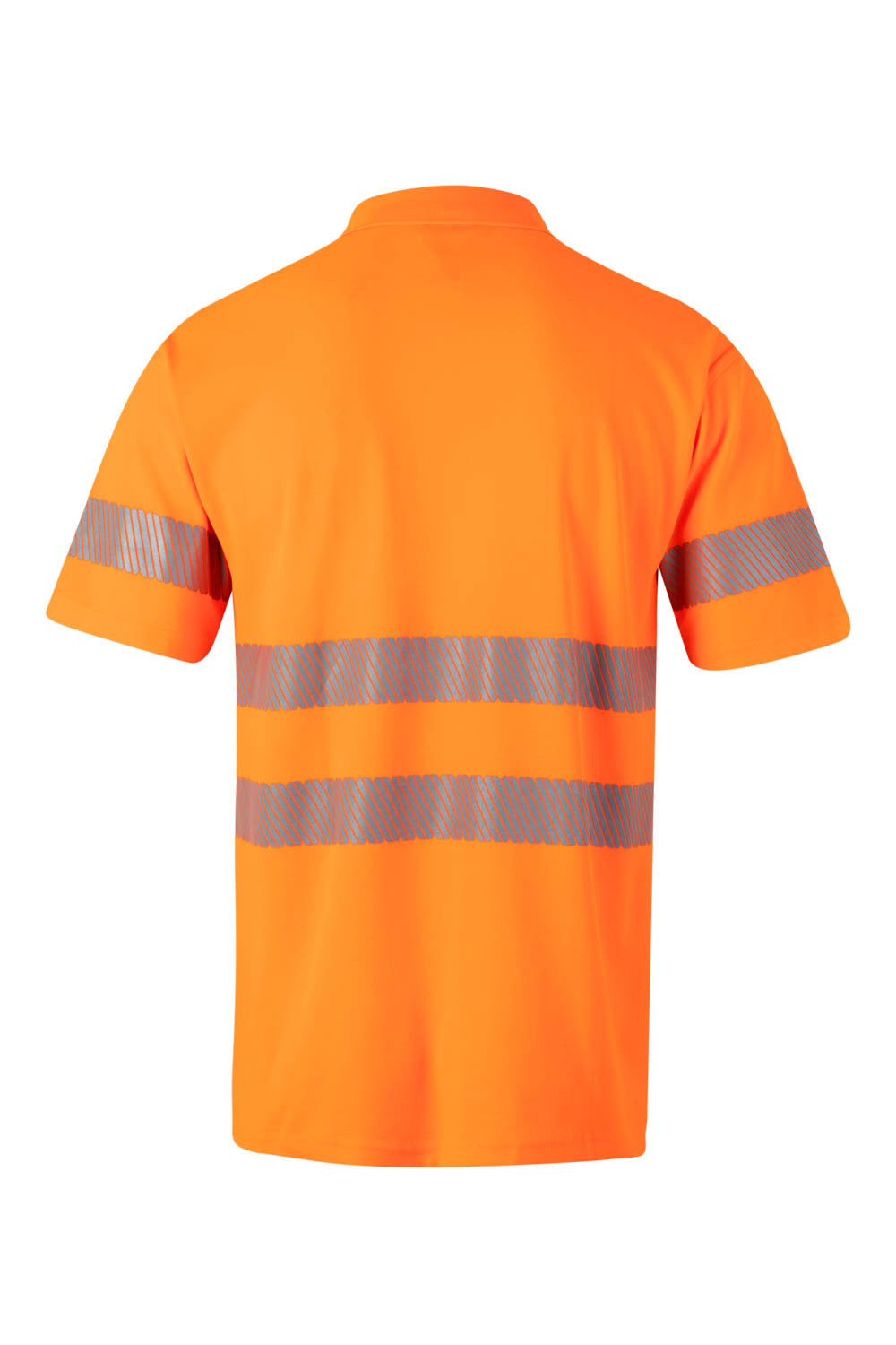 Tricou polo maneca scurta reflectorizant bumbac/poliester 150g portocaliu fluo V305542