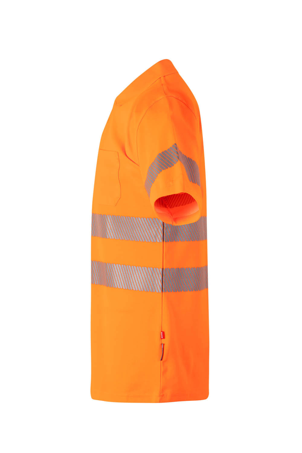 Tricou polo maneca scurta reflectorizant bumbac/poliester 150g portocaliu fluo V305542