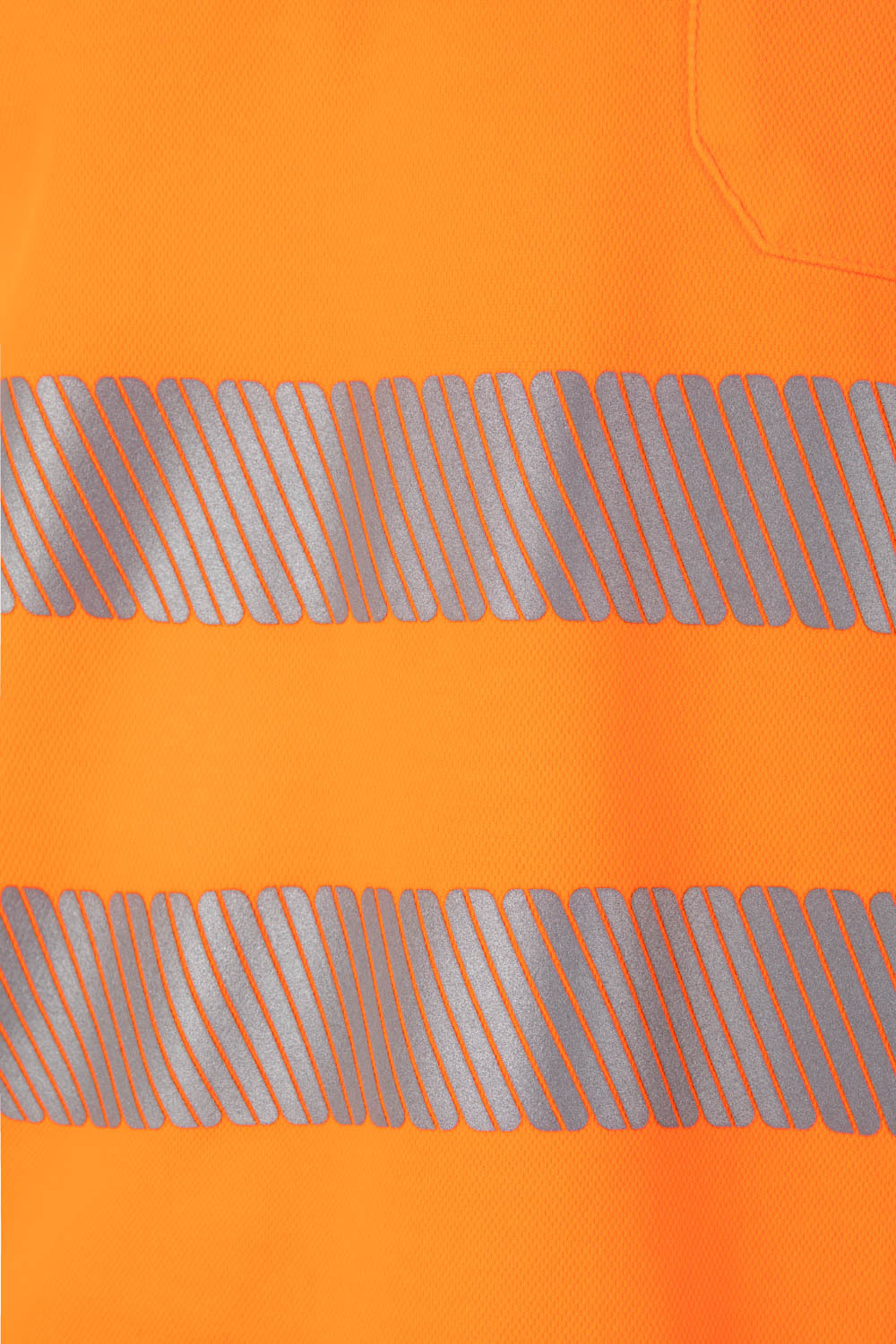 Tricou polo maneca scurta reflectorizant bumbac/poliester 150g portocaliu fluo V305542