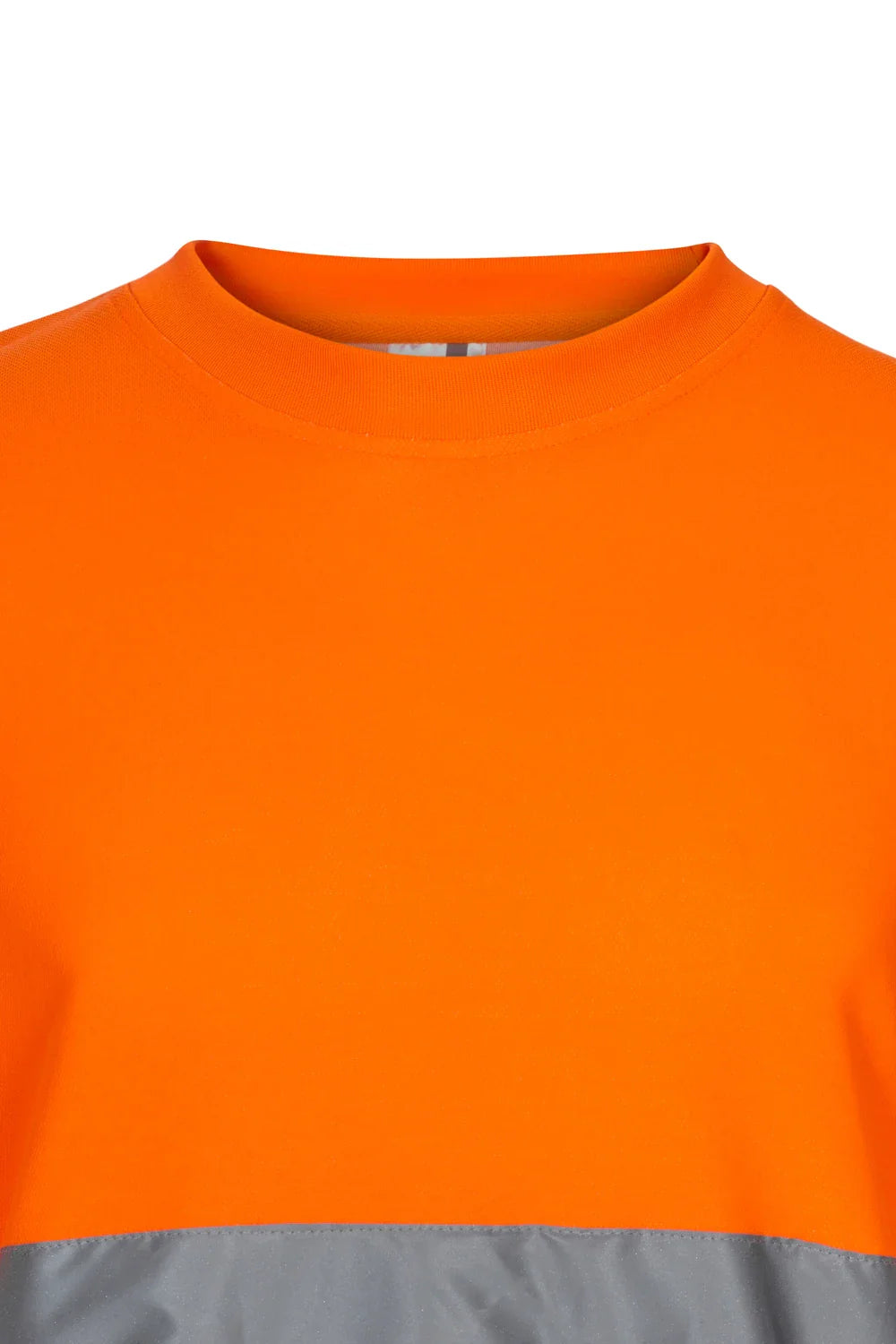 Tricou maneca lunga reflectorizant poliester 140g portocaliu fluo V305604