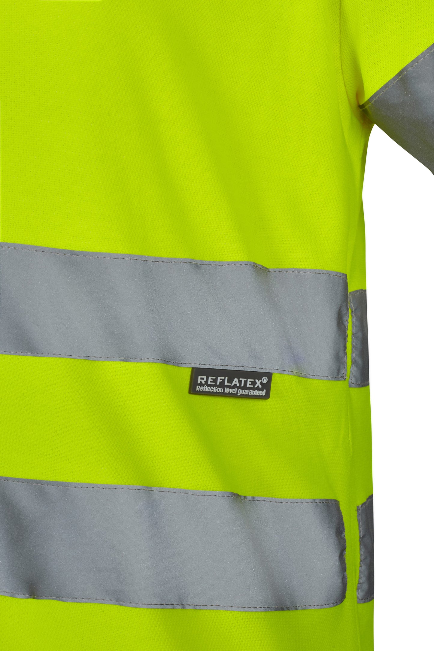 Tricou reflectorizant bumbac 150g maneca scurta Galben fluo V305612