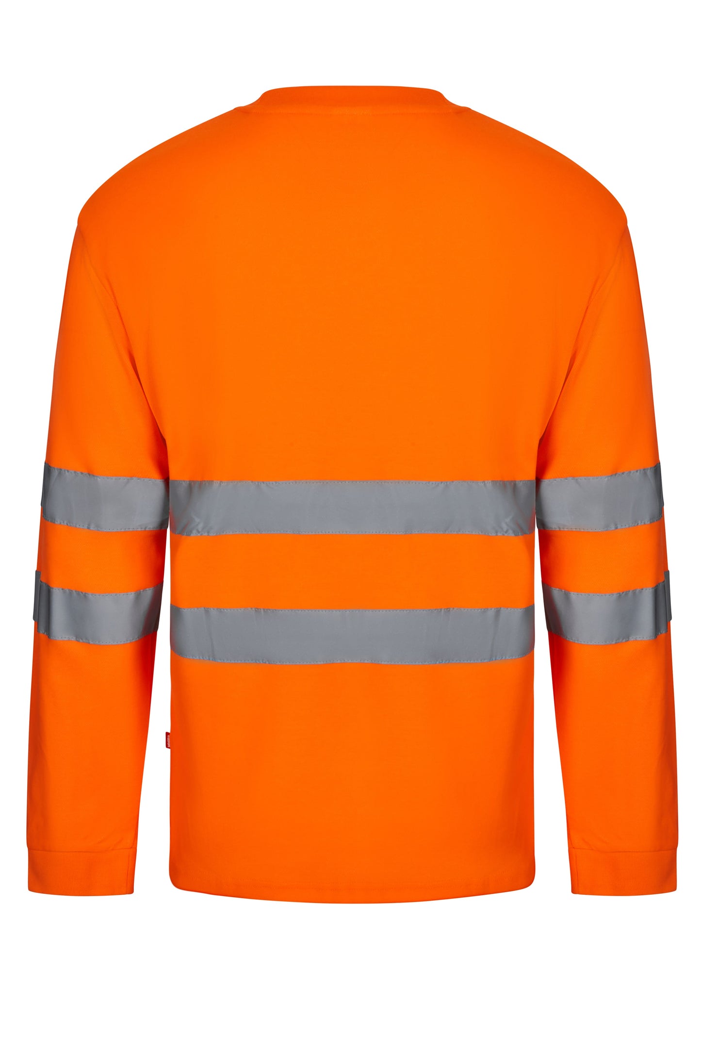 Tricou reflectorizant bumbac 150g maneca lunga Portocaliu fluo V305614