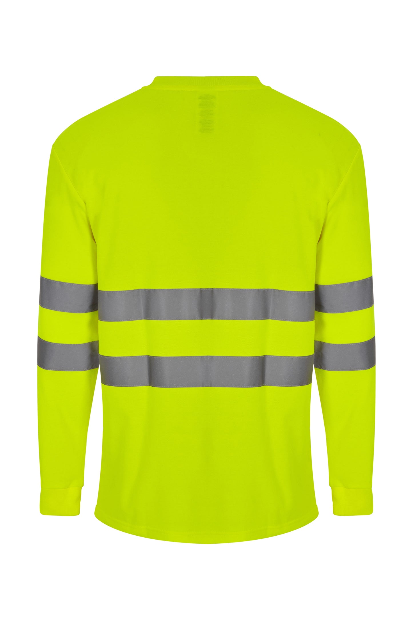 Tricou reflectorizant bumbac 150g maneca lunga Galben fluo V305614