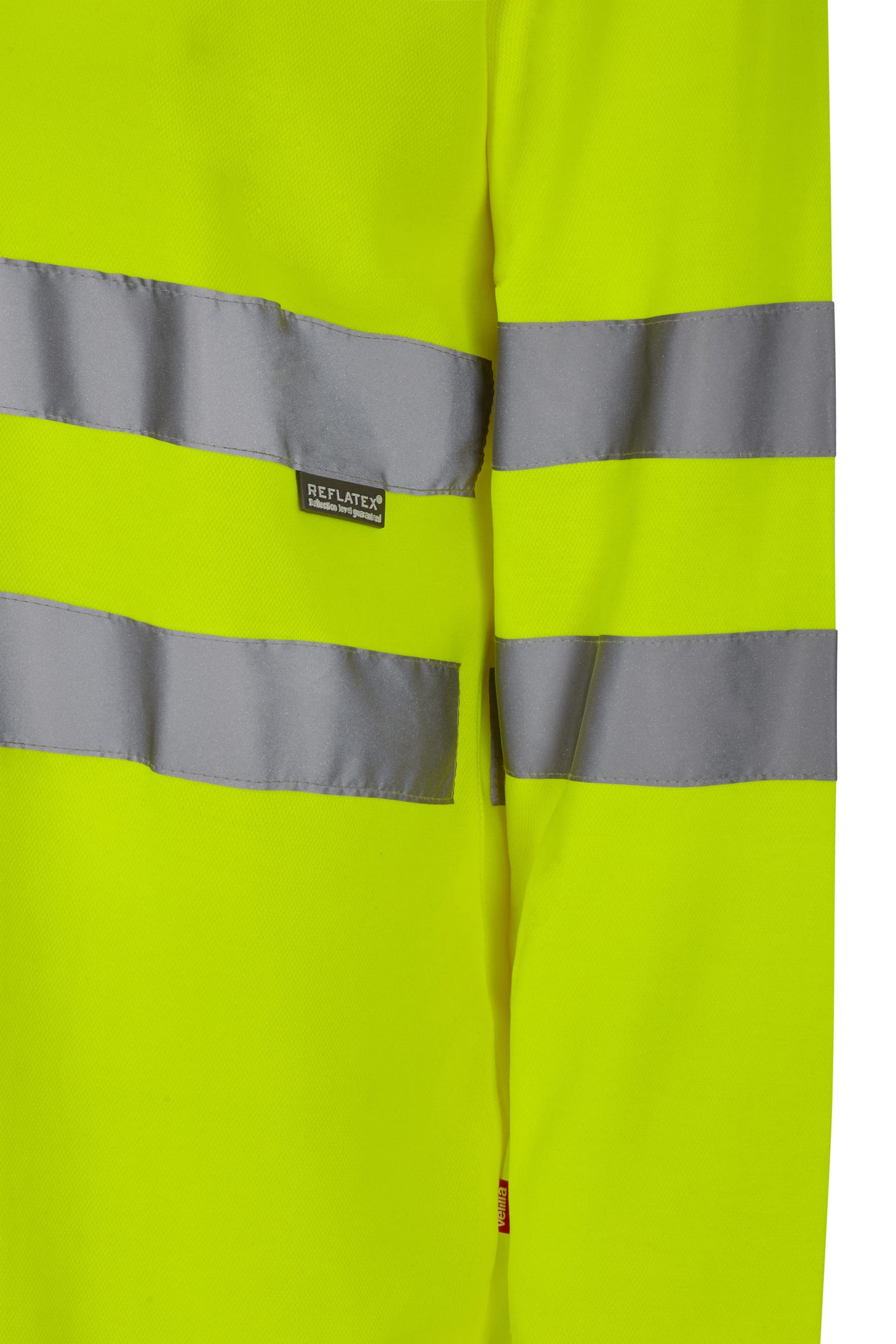 Tricou reflectorizant bumbac 150g maneca lunga Galben fluo V305614