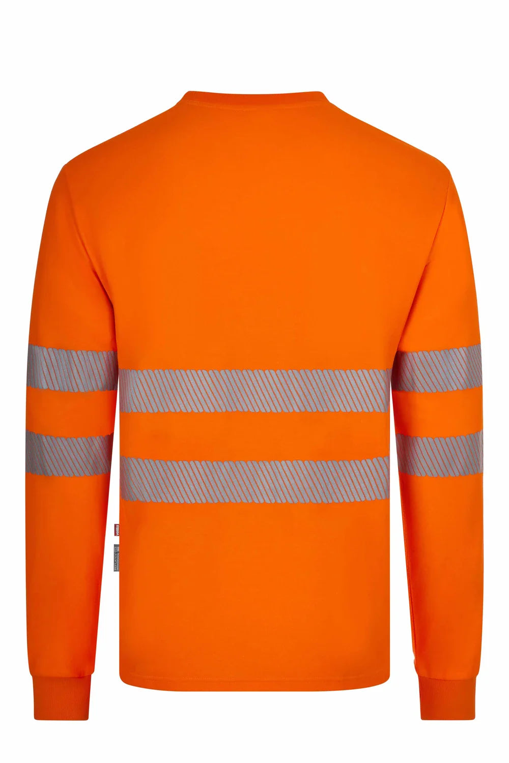 Tricou maneca lunga reflectorizant bumbac/poliester 150g portocaliu fluo V305644
