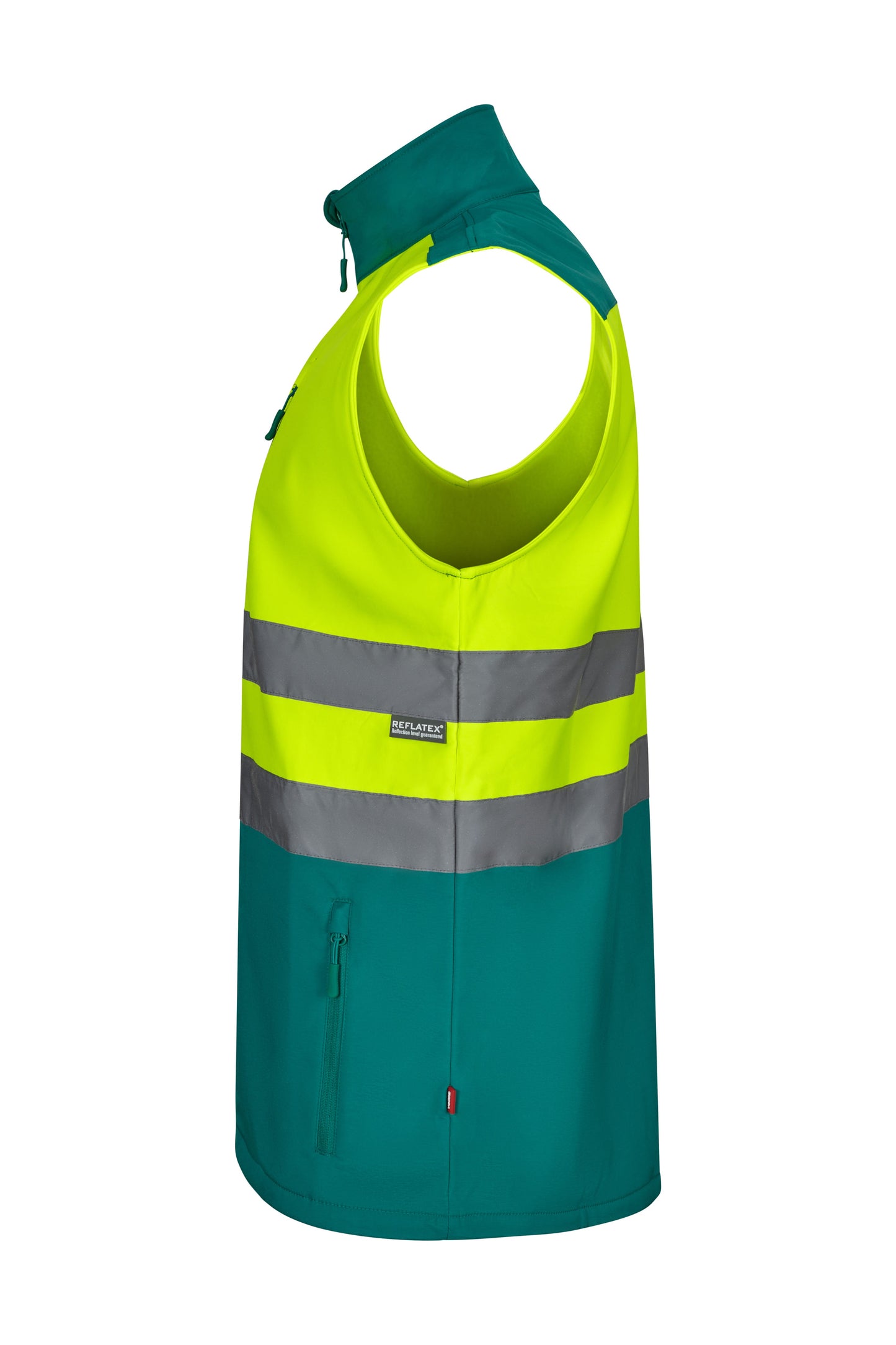 Jacheta reflectorizanta soft shell 280g Verde/Galben V305906