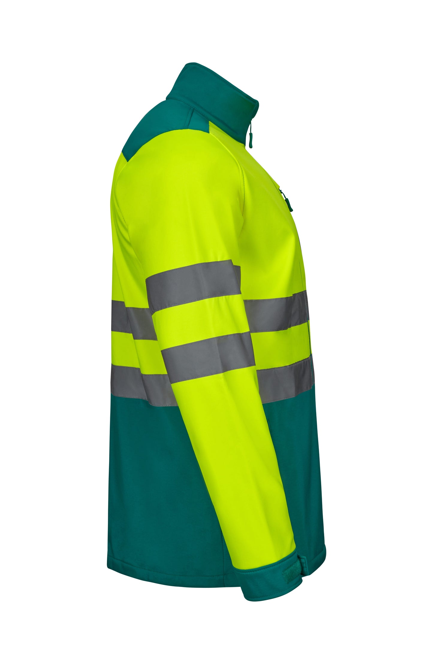 Jacheta reflectorizanta soft shell 280g Verde/Galben V306006