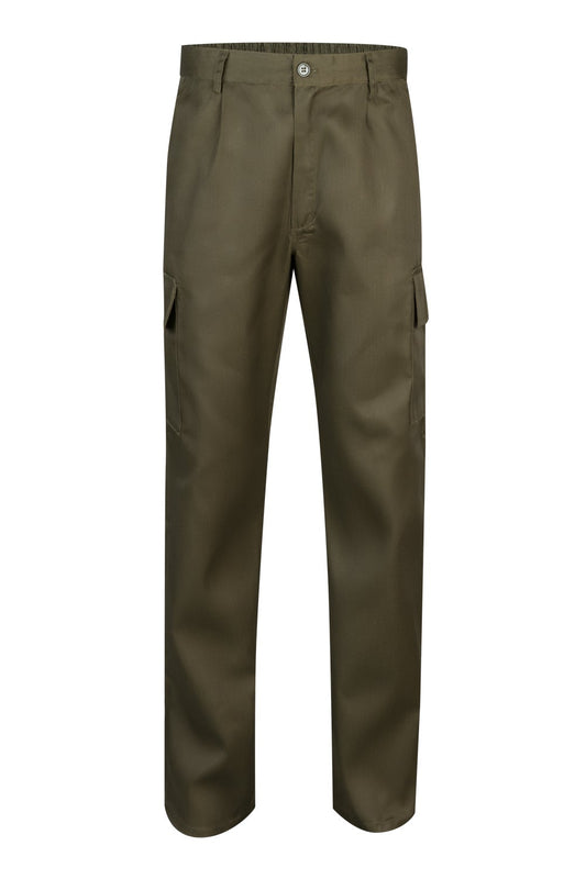 Pantaloni tercot 190g Verde kaki V31601