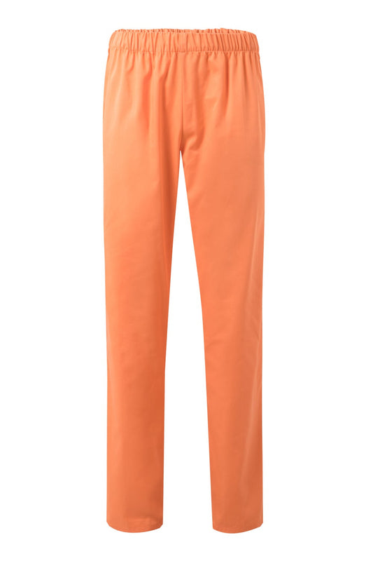 Pantaloni medicali tercot 190g portocaliu deschis V333