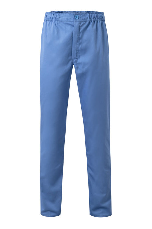 Pantaloni medicali tercot 190g Albastru celest V336