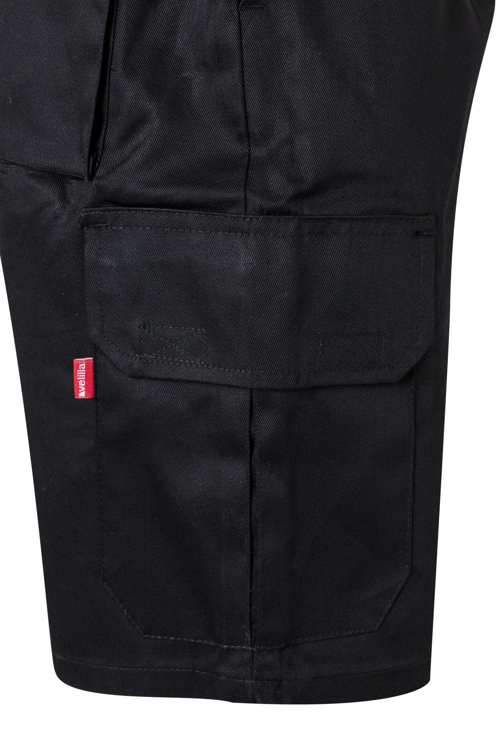 Pantaloni scurti tercot 200g Negru V344