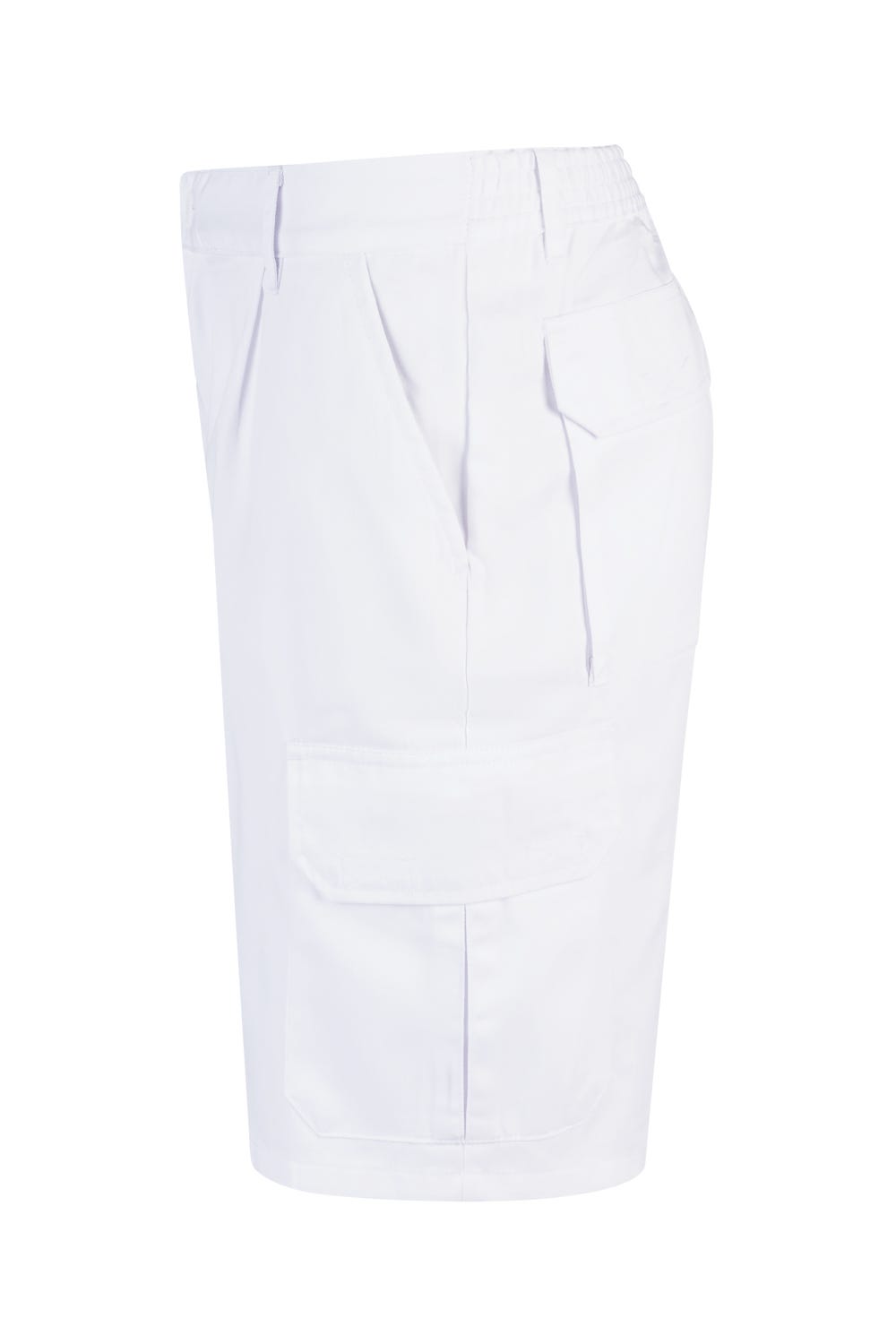 Pantaloni scurti tercot 200g Alb V344