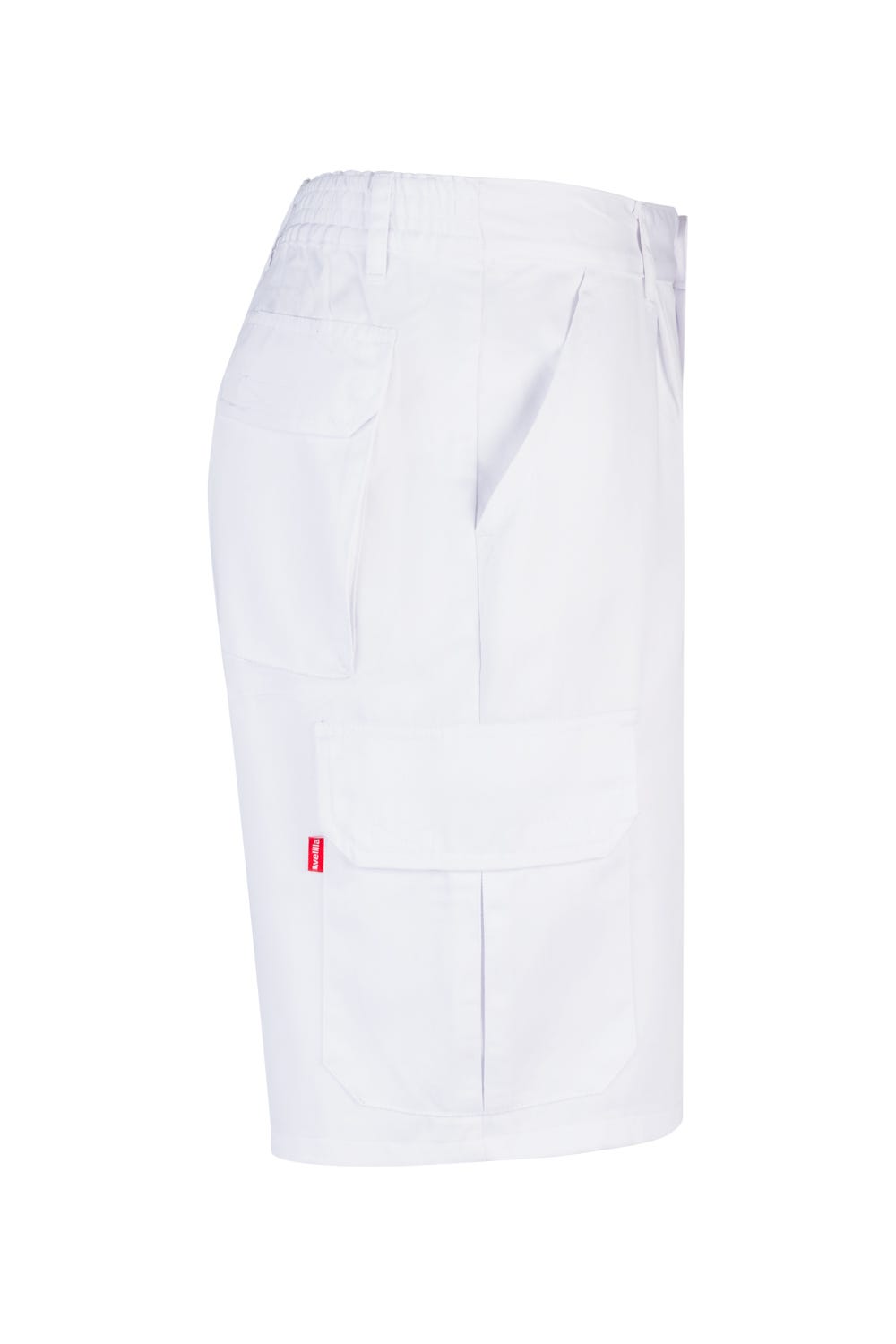 Pantaloni scurti tercot 200g Alb V344