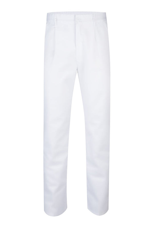 Pantaloni tercot 200g Alb V349